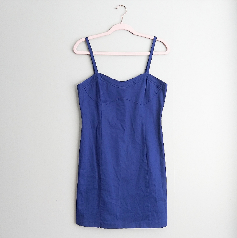 Guess Royal Blue Shelf Bodycon Dress